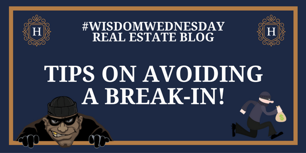Tips On Avoiding A Break-In!