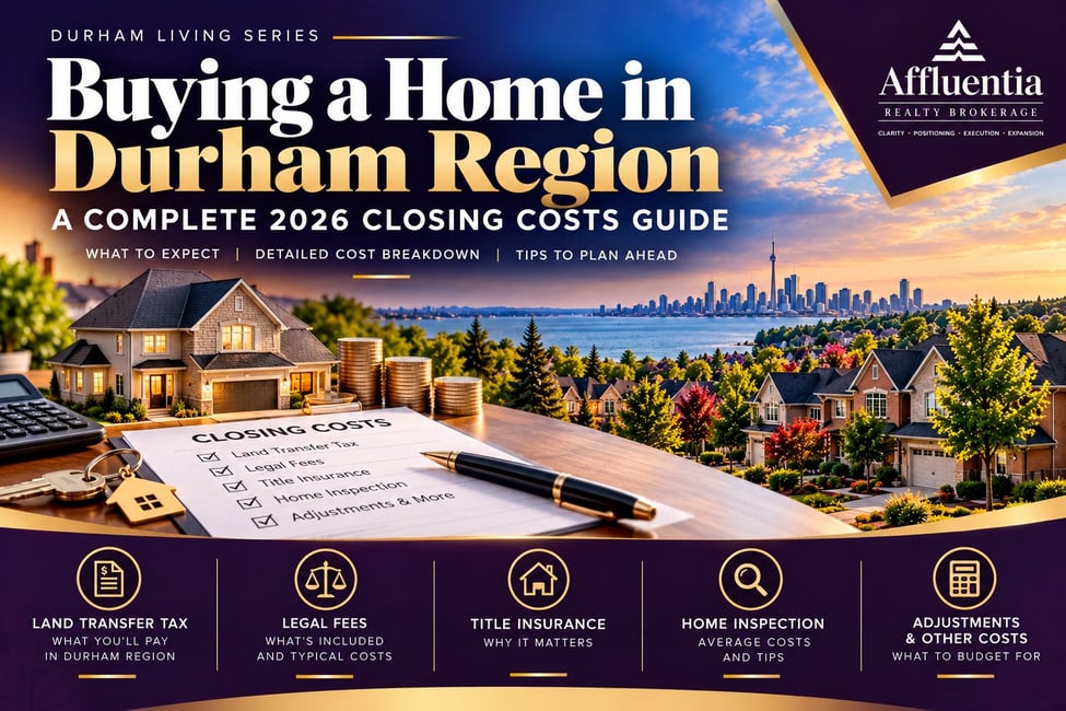 Buying a Home in Durham Region: 2026 Closing Costs Guide