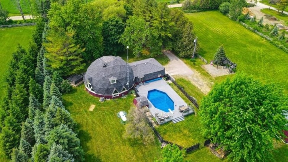Dome - shaped home hits the Ontario market for $2.1