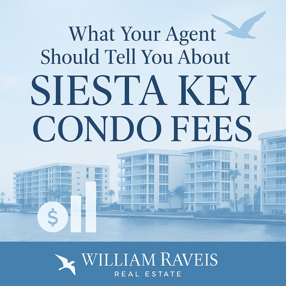 Part One: HOA Fees: What Your Agent Should Tell You About Siesta Key Condo Fees 