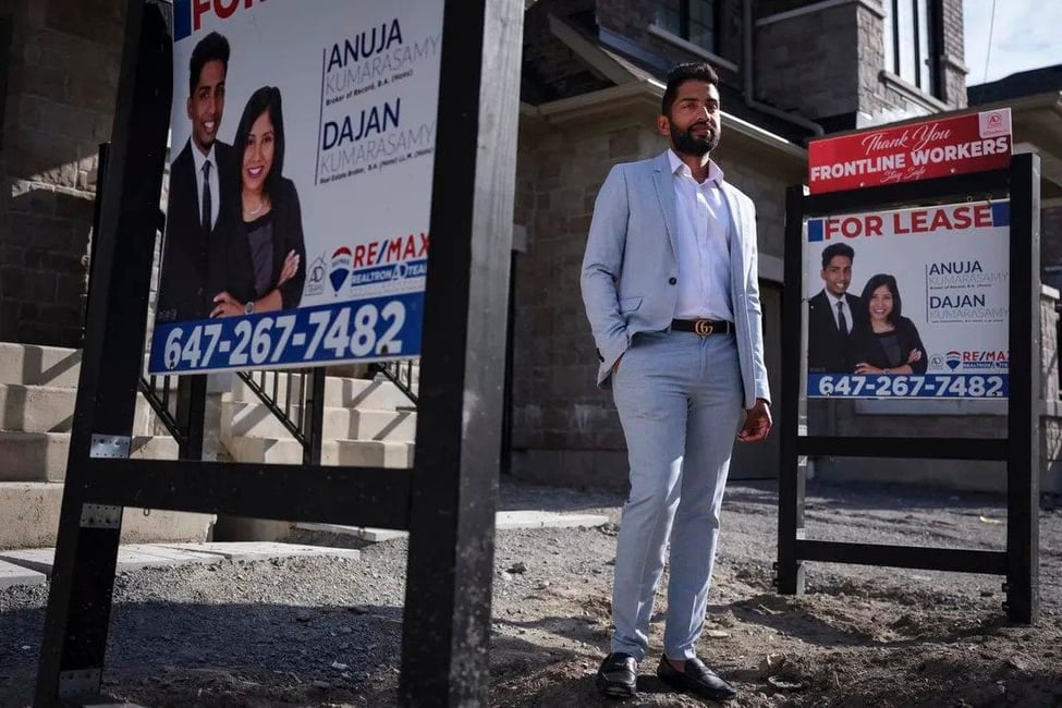 It was like a flip of a switch.’ How Toronto’s real estate agents are coping in the cooling market