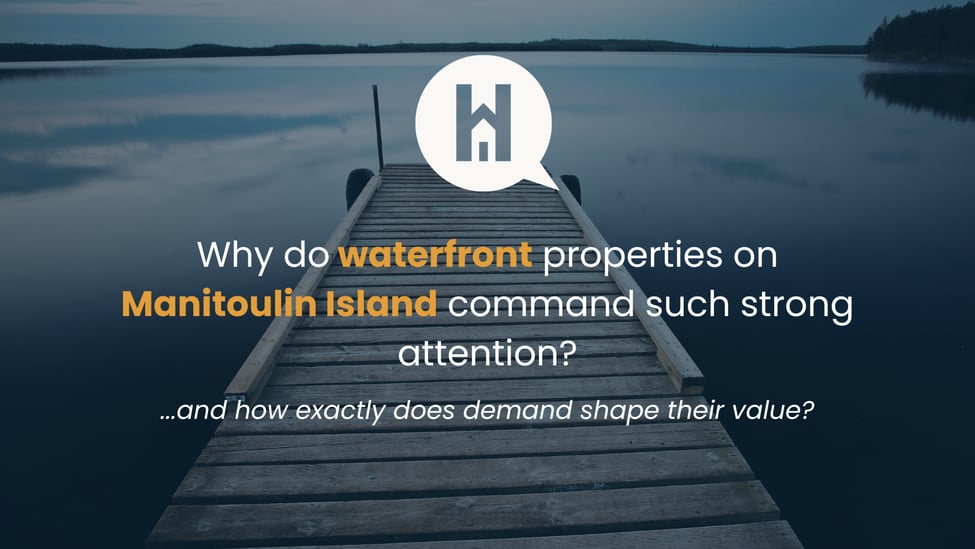 How Waterfront Demand Shapes Value on Manitoulin Island