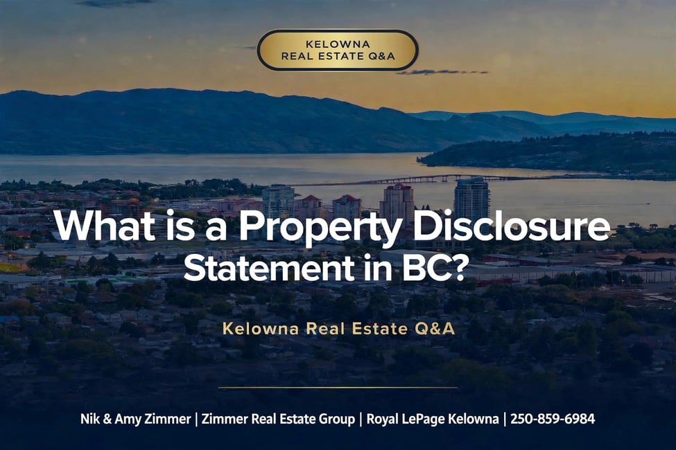 What Is a Property Disclosure Statement in BC?