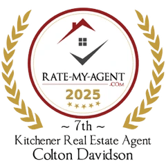 Top 100 Canadian Agent Badge for Colton Davidson by Rate-My-Agent.com