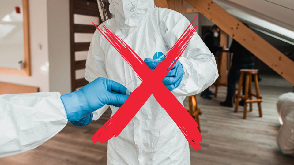 Asbestos lead paint and mold testing is not included in a standard home inspection.