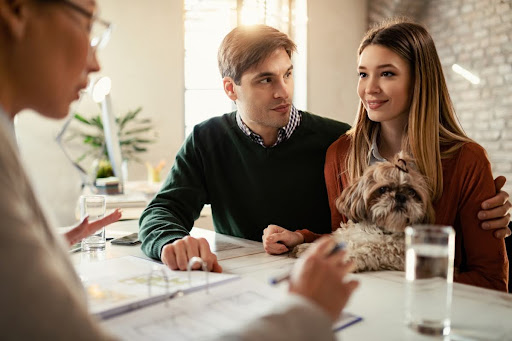 Buyers negotiating closing costs.