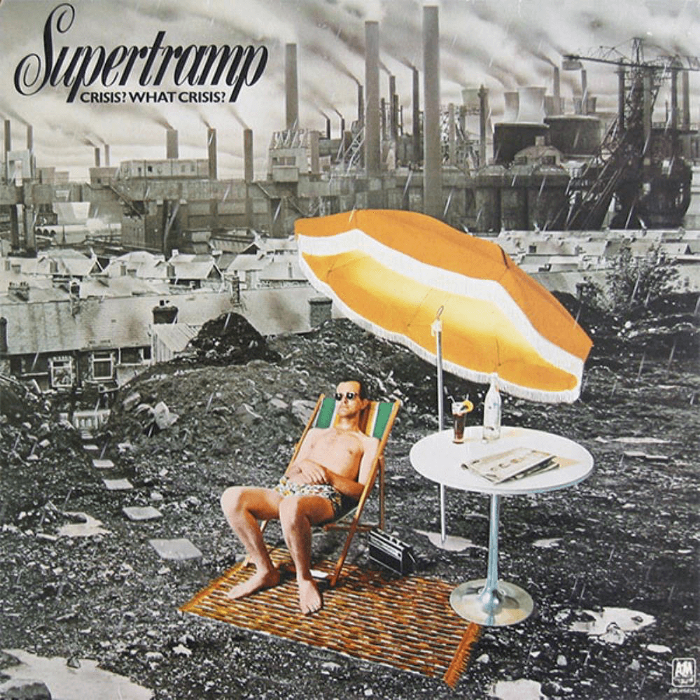 Image - "Crisis? What Crisis?" - album cover - copyright Supertramp, A&M Records