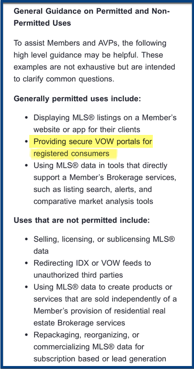 Graphic - VOW Data Feeds and The Consumer