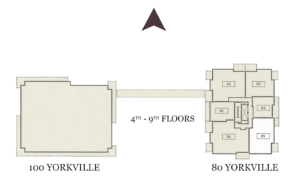 80 Yorkville Ave Condo Floor Plans Toronto Site Map For 2 Bedroom 1450 Sq Ft Plus 2 Balconies Valentino Layout