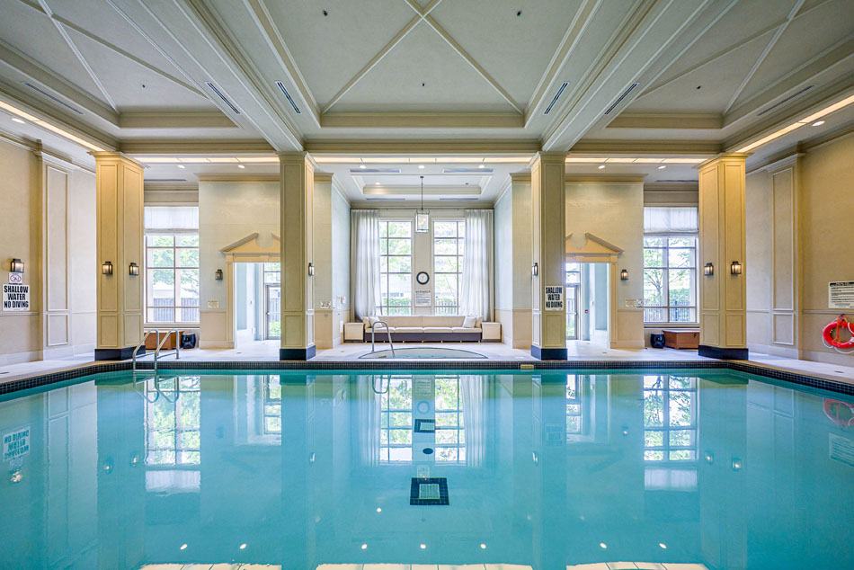 Kilgour Estate Condos Indoor Pool 20 Burkebrook Place Toronto