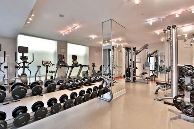 80 Yorkville Ave Toronto Annex Condos Gym