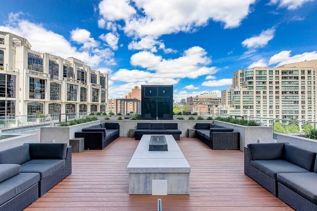 32 Davenport Rd Toronto Yorkville Condos Outdoor Terrace