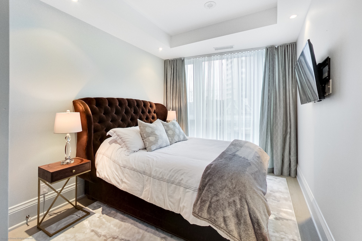 Primary Bedroom 181 Davenport Rd Unit 205 Toronto Yorkville Condos Primary Bedroom 181 Davenport Rd Unit 205 Toronto Yorkville Condos