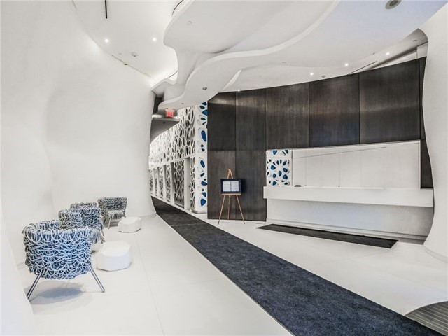 1 Bloor St East Lobby Yorkville Condos Toronto 