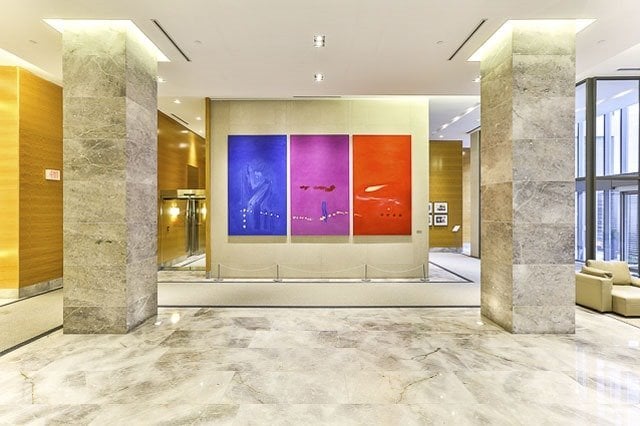 1 Bedford Rd Toronto Lobby Yorkville Condos Victoria Boscariol Chestnut Park Real Estate