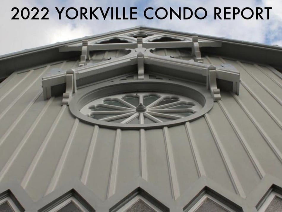 Yorkville Toronto Condo Unit Sales Sold Prices Per Square Foot Market Report 2022