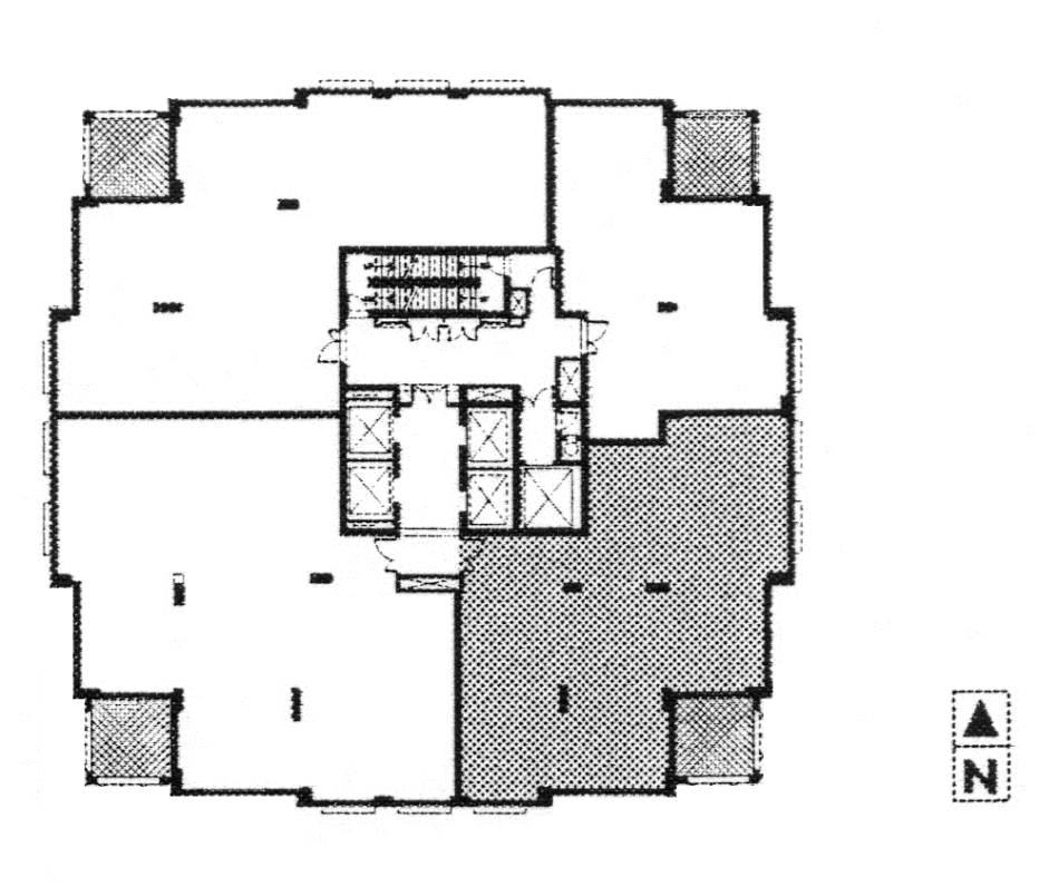 1 St Thomas Condos Floor Plan Map 2022 Square Feet Suite A Floors 7-10 Yorkville Toronto 