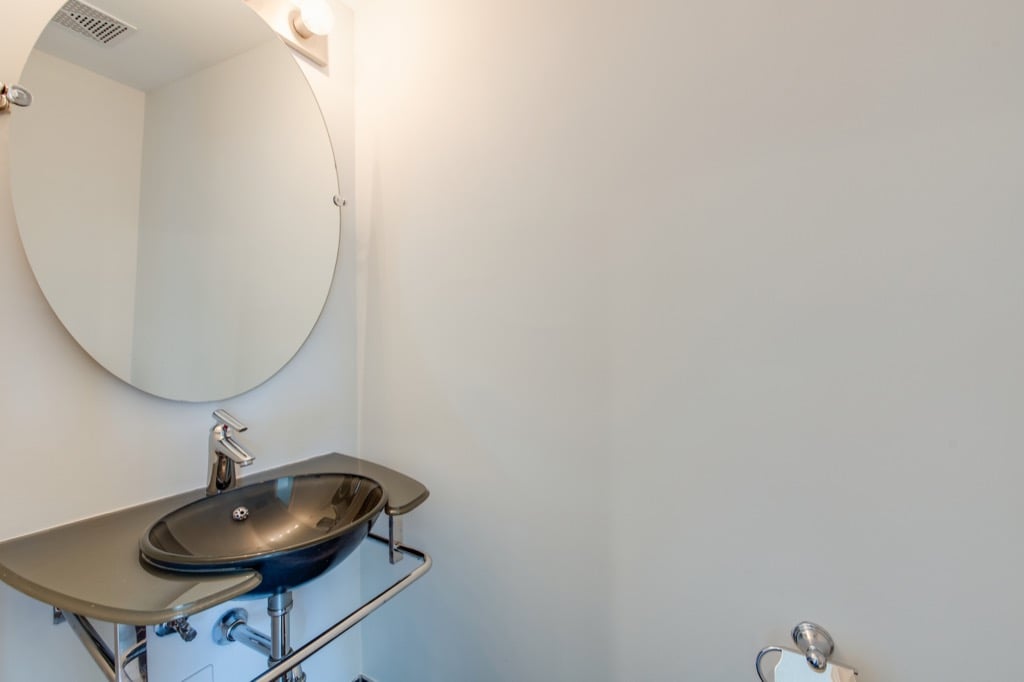 8 Scollard St Yorkille Condos Toronto Unit 504 Powder Room 