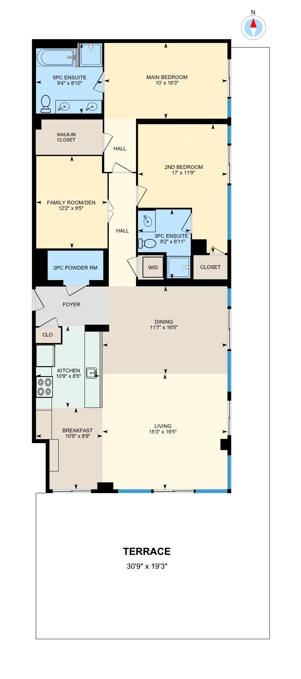 2119 Lake Shore Blvd West Suite 1204 Toronto Floor Plans 