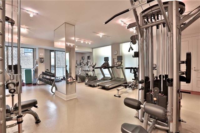 80 Yorkville Ave Gym Toronto Annex Condos 