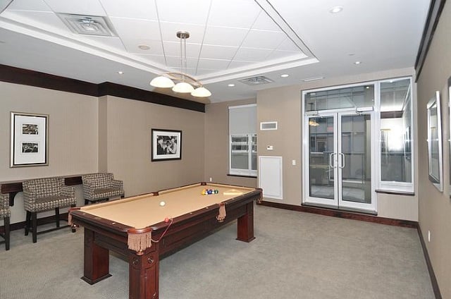 35 Balmuto St Yorkville Toronto Condos Billiards 