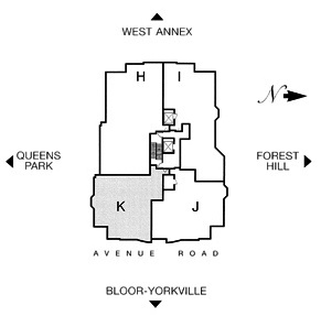 38 Avenue Rd Yorkville Toronto Prince Arthur Condos 2 Bedrooms 1845 Sq Ft Plus Balcony Site Map Suite K Layout