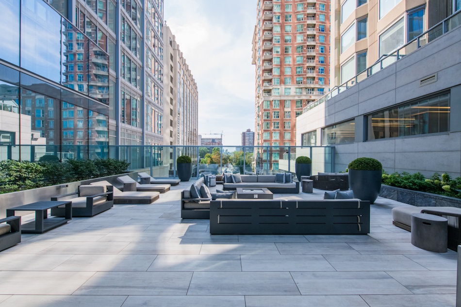 Outdoor Terrace Sundeck Directly Off The Indoor Pool 200 Cumberland St Toronto Yorkville Private Estates Condos Outdoor Terrace Sundeck Directly Off The Indoor Pool 200 Cumberland St Toronto Yorkville Private Estates Condos
