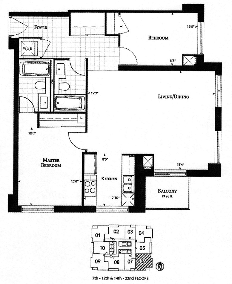 35 Balmuto St Toronto Floor Plans Yorkville Condos Uptown Residences 2 Bedrooms 952 Sq Ft Plus Balcony Faye Layout