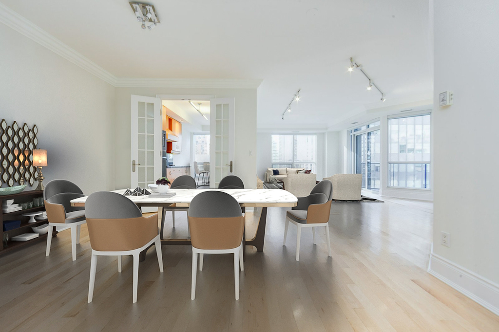 10 Bellair Yorkville Toronto Condos Suite 903 Dining Room 10 Bellair Yorkville Toronto Condos Suite 903 Dining Room