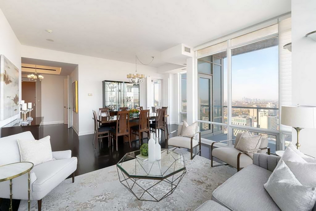 1 Bedford Rd Unit 2503 Toronto Living Dining Room Yorkville Luxury Condos On High Floor Unobstructed Clear Views 1 Bedford Rd Unit 2503 Toronto Living Dining Room Yorkville Luxury Condos