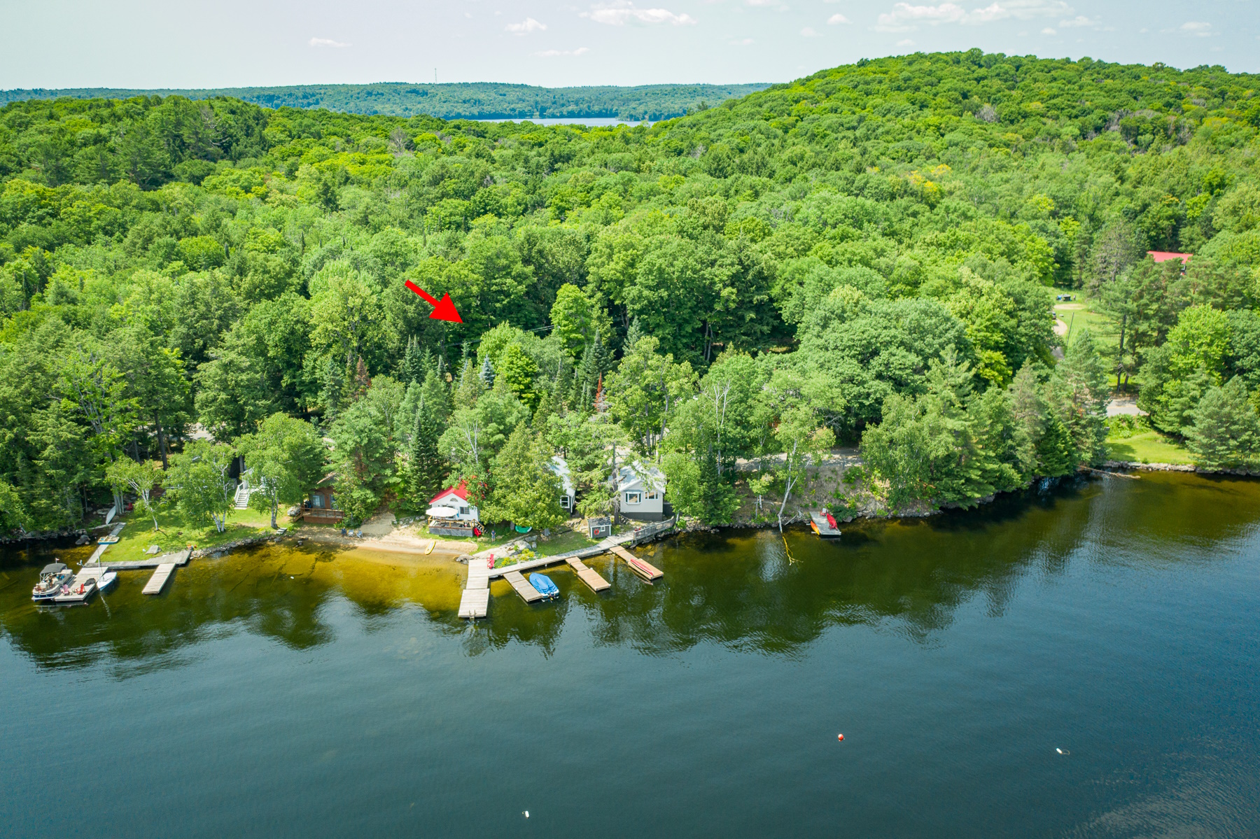 1326 Port Cunnington Rd Lake Of Bays Aerial