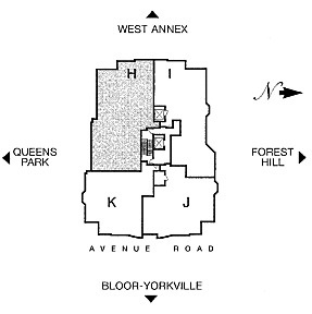38 Avenue Rd Toronto Floor Plans Prince Arthur Condos Yorkville 2 Bedrooms Library 2760 Sq Ft Site Map Suite H Layout