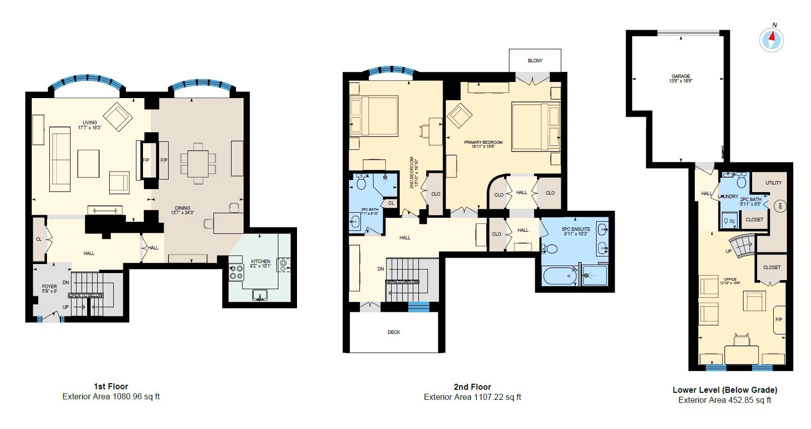 94 Crescent Rd Townhouse 4 Toronto Rosedale Floor Plans