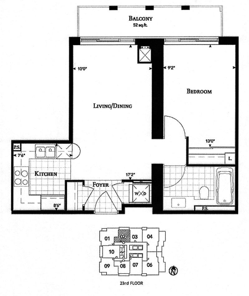 35 Balmuto St Toronto Floor Plans Yorkville Condos Uptown Residences 1 Bedroom 557 Sq Ft Plus Balcony