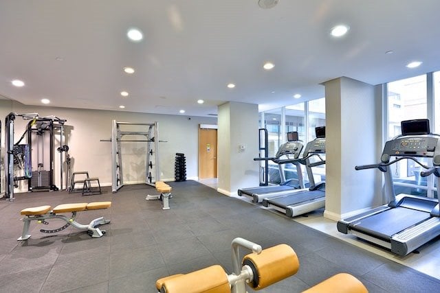 1 Bedford Rd Toronto Gym Yorkville Condos Victoria Boscariol Chestnut Park Real Estate