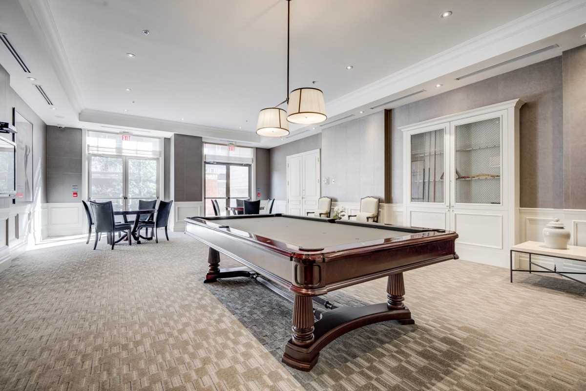 Kilgour Estate Condos 21 Burkebrook Toronto Billiards Room 