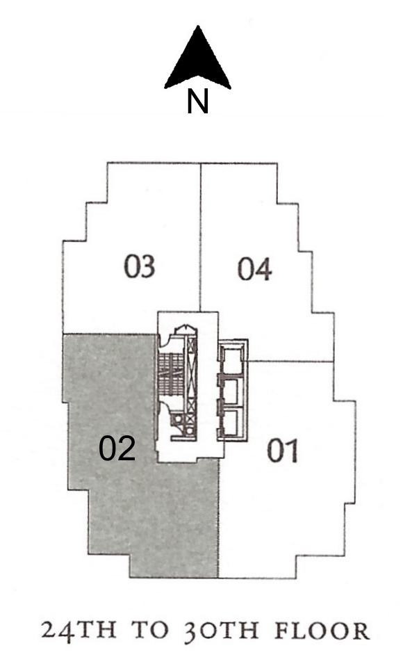 1 Bedford Rd Annex Toronto Condos Floor Plans Map 2 Bedrooms Family Rm Den 2200 Sq Ft Plus Balconies