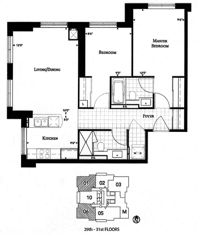 35 Balmuto St Toronto Floor Plans Yorkville Condos Uptown Residences 2 Bedrooms 853 Square Feet Lamar Layout