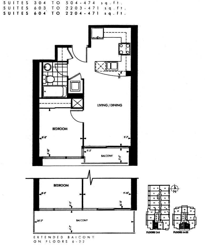18 Yorkville Ave Toronto Floor Plans Annex Condos 1 Bedroom Floor Plan 471 Square Feet Plus Balcony Cumberland Layout