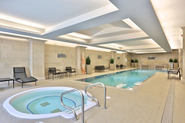 80 Yorkville Ave Toronto Annex Condos Indoor Pool