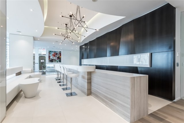 1 Bloor St East Toronto Condos Party Room Yorkville 