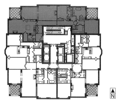 1 St. Thomas Condos Floor Plans Map 2638 Square Feet 2 Bedrooms Family Room Yorkville Toronto 