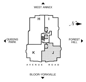 38 Avenue Rd Toronto Floor Plans Prince Arthur Condos Yorkville 2 Bedrooms 1845 Sq Ft Plus Balcony Site Map Suite J Layout