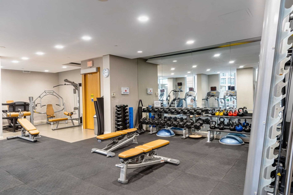 Gym With Weights 1 Bedford Rd Toronto Yorkville Condos 1 Bedford Rd Toronto Yorkville Condos Gym