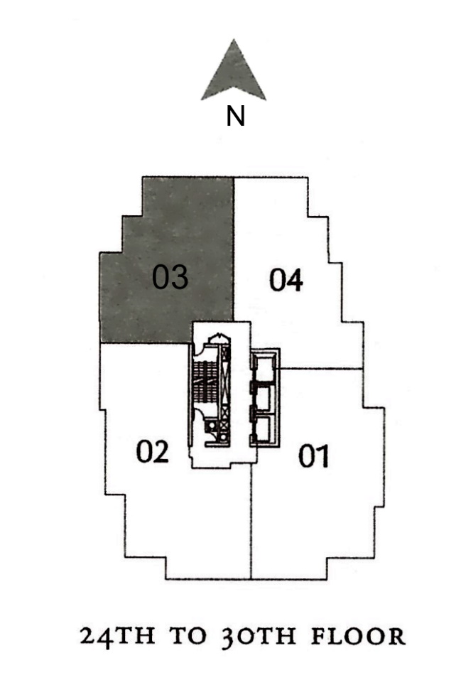 1 Bedford Rd Yorkville Toronto Condos Floor Plans Map 2 Bedrooms 1682 Sq Ft Plus Balconies
