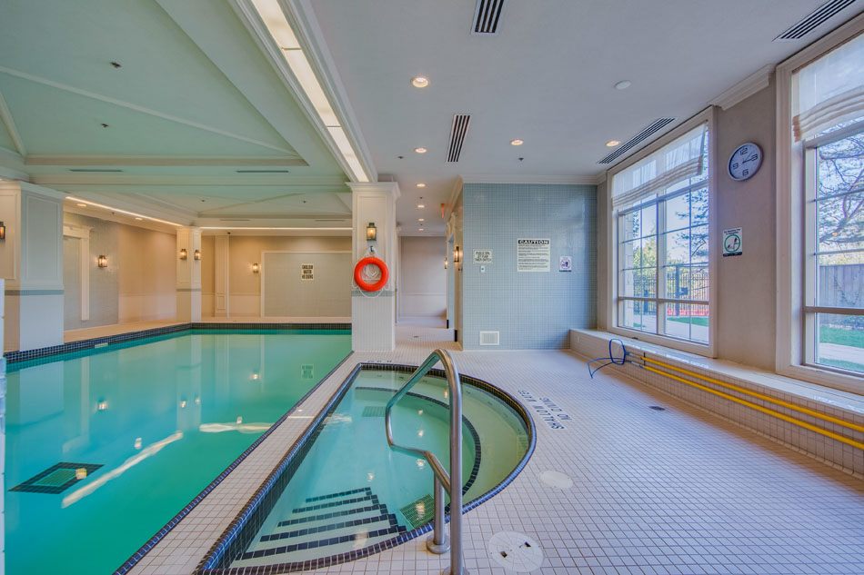 Kilgour Estate 21 Burkebrook Place Indoor Pool & Hot Tub Toronto Condos