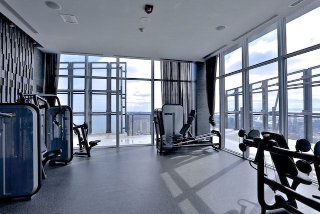 U Condos 1080 Bay St Toronto Gym Yorkville