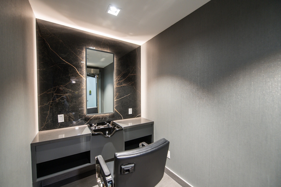 On-site salon station room On-site salon station room Yorkville Private Estates Condos 200 Cumberland St Toronto