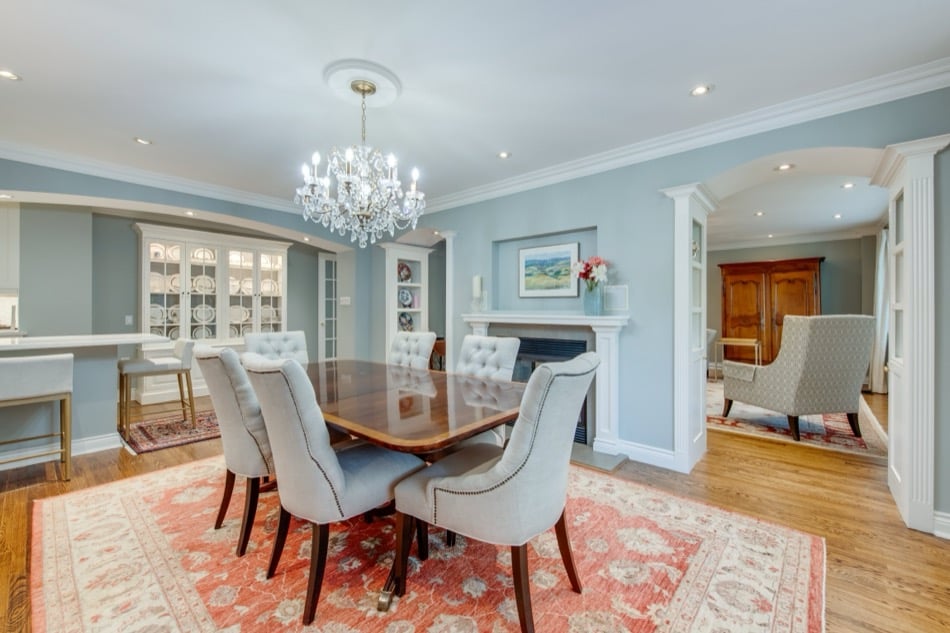 94 Cresent Rd Townhouse 4 Rosedale Condos Toronto Dining Room