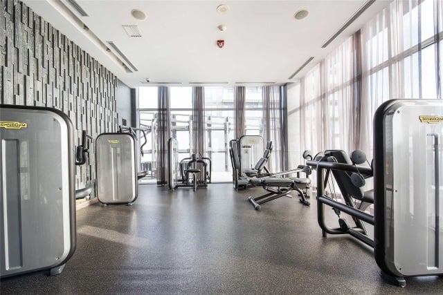 U Condos Gym 65 St Mary Street Toronto Yorkville Bay St Corridor